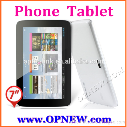 7" 3G phablet GSM phone tablet pc MTK 6582 quad core android 4.4 4 bands 3G calling